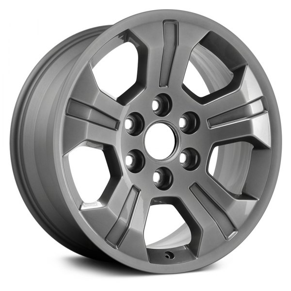 Replace® - 18 x 8.5 5-Spoke Light Charcoal Alloy Factory Wheel (Remanufactured)