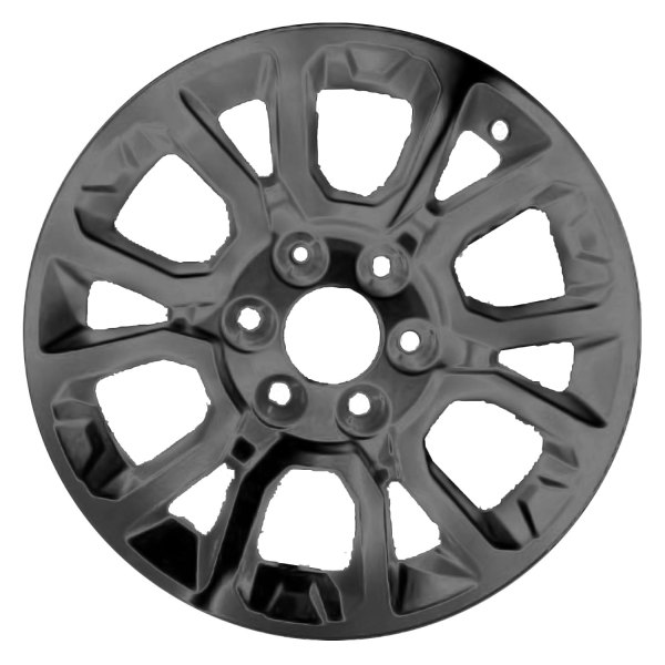 Replace® - 18 x 8.5 6 V-Spoke Satin Black Alloy Factory Wheel (Remanufactured)