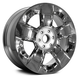 Replace® - 5-Spoke OE Chrome 20x9 Alloy Factory Wheel - Replica