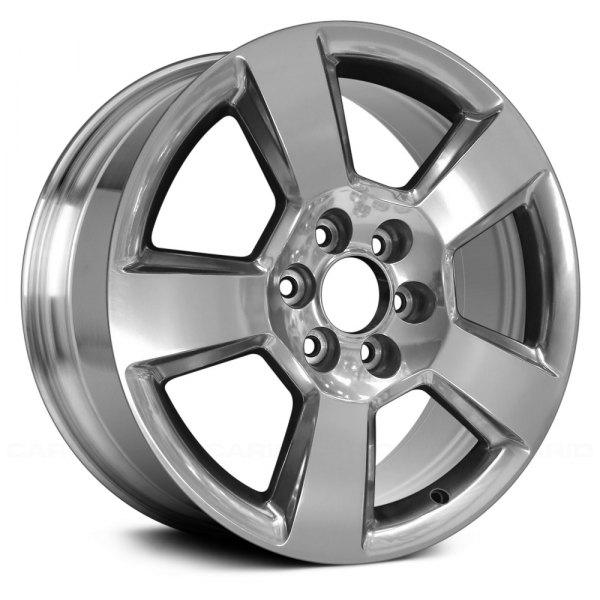 Replace® - 20 x 9 5-Spoke Full Polished Alloy Factory Wheel (Factory Take Off)