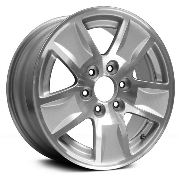 Replace® - 17 x 8 5-Spoke Machined and Sparkle Silver Alloy Factory Wheel (Factory Take Off)