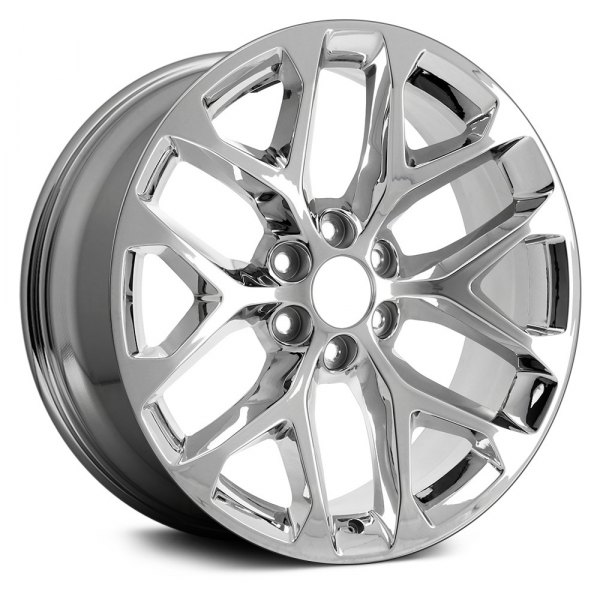 Replace® - 22 x 9 6 Y-Spoke Chrome Alloy Factory Wheel (Remanufactured)