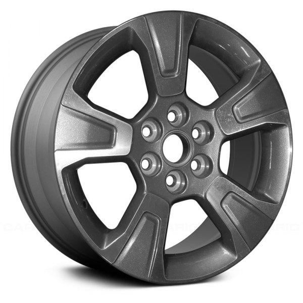 Replace® - 17 x 8 5-Spoke Medium Gray Alloy Factory Wheel (Remanufactured)