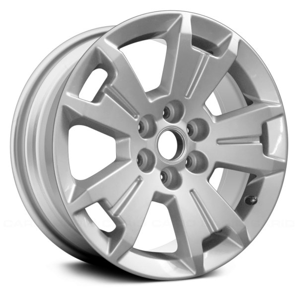 Replace® - 17 x 8 Double 5-Spoke Silver Alloy Factory Wheel (Remanufactured)