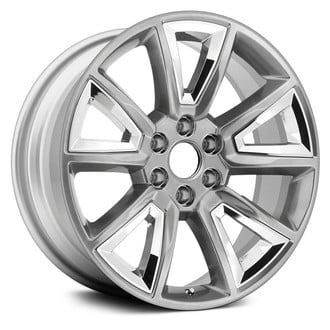 Replace® - 5 V-Spoke Silver 22x9 Alloy Factory Wheel - Remanufactured