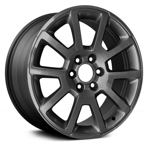 Replace® - 20 x 9 5 V-Spoke Machined and Charcoal Alloy Factory Wheel (Remanufactured)