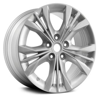 Replace® - Triple 5-Spoke Silver 18x8 Alloy Factory Wheel - Replica