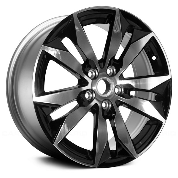 Replace® ALYGR034U77 - 5 V-Spoke Bright Hyper Silver 18x8.5 Alloy ...