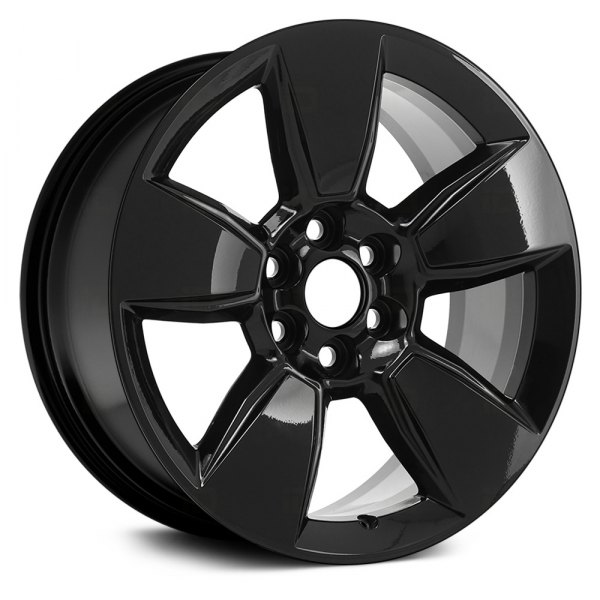 Replace® - 18 x 8.5 5-Spoke Black Alloy Factory Wheel (Remanufactured)