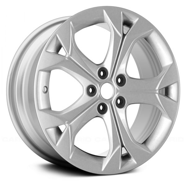 Replace® - 17 x 7.5 Double 5-Spoke Sparkle Silver Alloy Factory Wheel (Remanufactured)