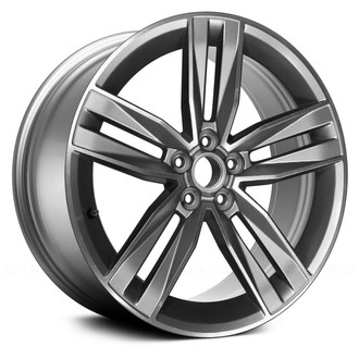 Replace® - Double 5-Spoke Bright Hyper Silver 20x8.5 Alloy Factory Wheel - Remanufactured