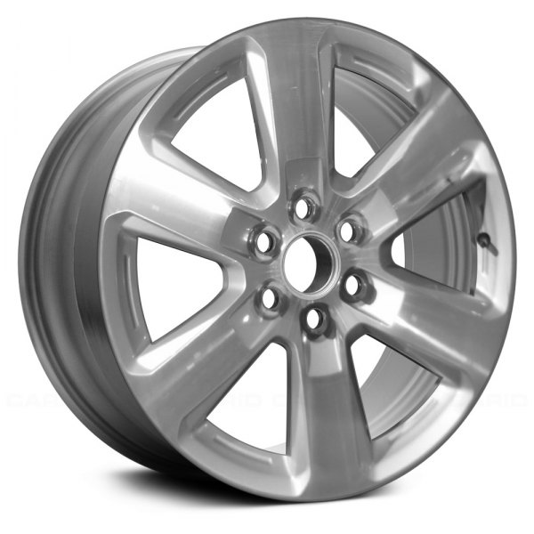 Replace® - 20 x 7.5 6 I-Spoke Machined and Silver Alloy Factory Wheel (Factory Take Off)