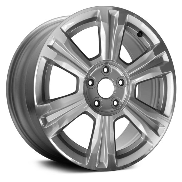 Replace® - 18 x 7 6 I-Spoke Machined and Silver Alloy Factory Wheel (Factory Take Off)