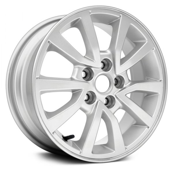 Replacement 5 Spokes Sparkle Silver Factory Alloy Wheel Fits Dodge Ram 1500