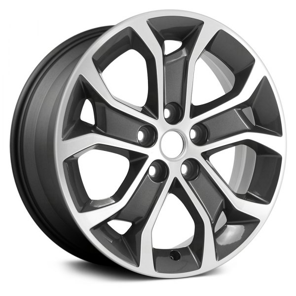 Replace® - 16 x 6 5 Y-Spoke Machined and Dark Charcoal Alloy Factory Wheel (Remanufactured)