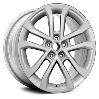 Replace® - Double 5-Spoke Silver 17x6.5 Alloy Factory Wheel - Remanufactured