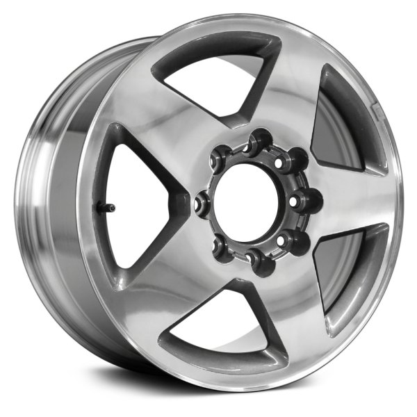 Replace® - 20 x 8.5 5-Spoke Polished Alloy Factory Wheel (Remanufactured)