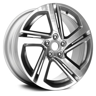 Replace® - 5 Double Spiral-Spoke Silver 18x7 Alloy Factory Wheel - Remanufactured
