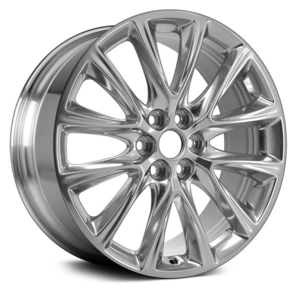Replace® - 20 x 8 6 V-Spoke Polished Alloy Factory Wheel (Factory Take Off)