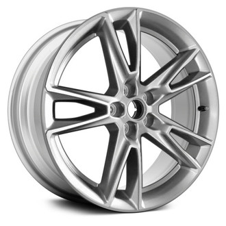 Replace® - Double 5-Spoke Bright Silver Metallic 20x8.5 Alloy Factory Wheel - Remanufactured