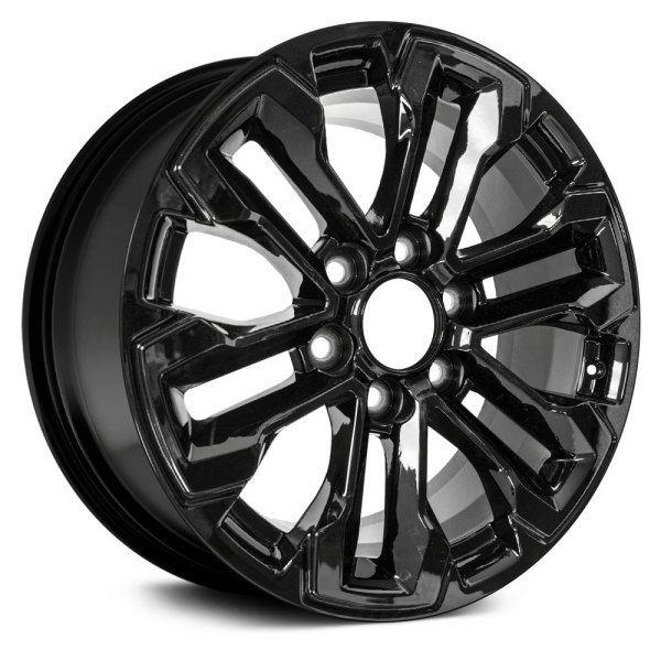 Replace® - 18 x 8.5 12 I-Spoke Black Alloy Factory Wheel (Remanufactured)