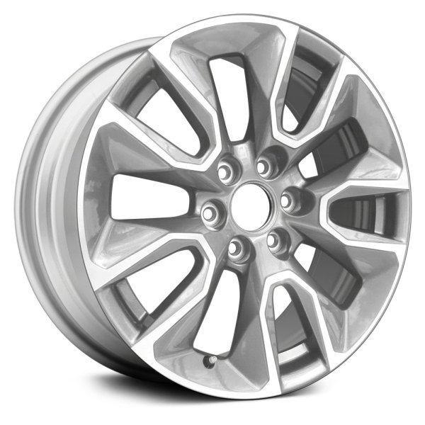 Replace® - 20 x 9 5 V-Spoke Silver Alloy Factory Wheel (Remanufactured)