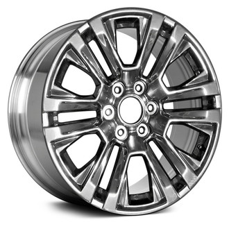 Replace® - 6 V-Spoke All Polished 20x9 Alloy Factory Wheel - Remanufactured