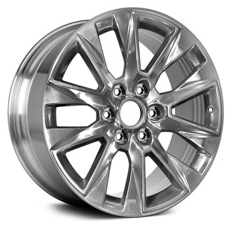 Replace® - Double 5-Spoke Polished 20x9 Alloy Factory Wheel - Remanufactured
