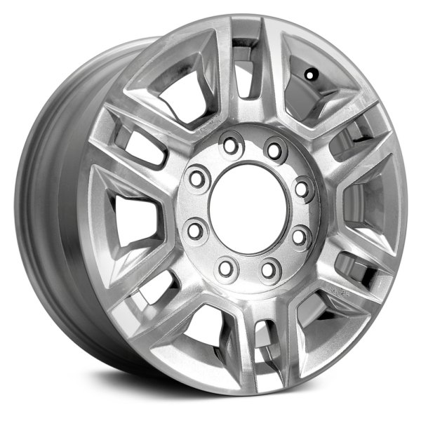 Replace® - 17 x 7.5 12-Spoke Machined and Silver Alloy Factory Wheel (Remanufactured)