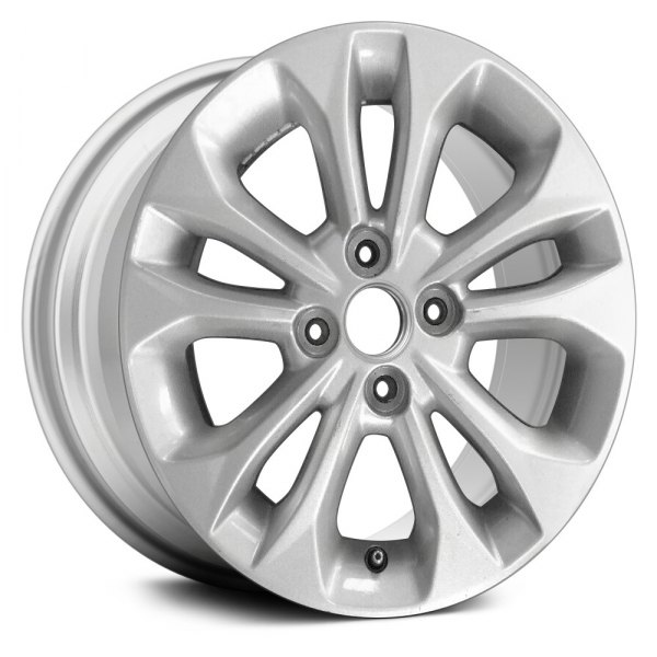 Replace® - 15 x 6 10-Spoke Sparkle Silver Alloy Factory Wheel (Remanufactured)