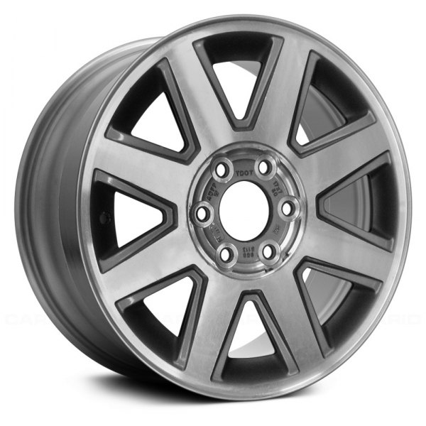 Replace® - 17 x 7 6 I-Spoke Bright Polished Alloy Factory Wheel (Remanufactured)