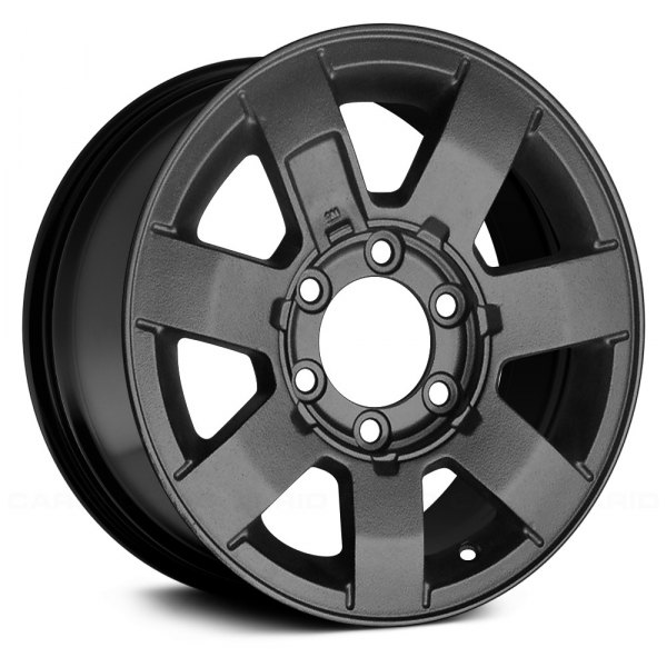 Replace® - 16 x 7.5 7 I-Spoke Black Alloy Factory Wheel (Remanufactured)