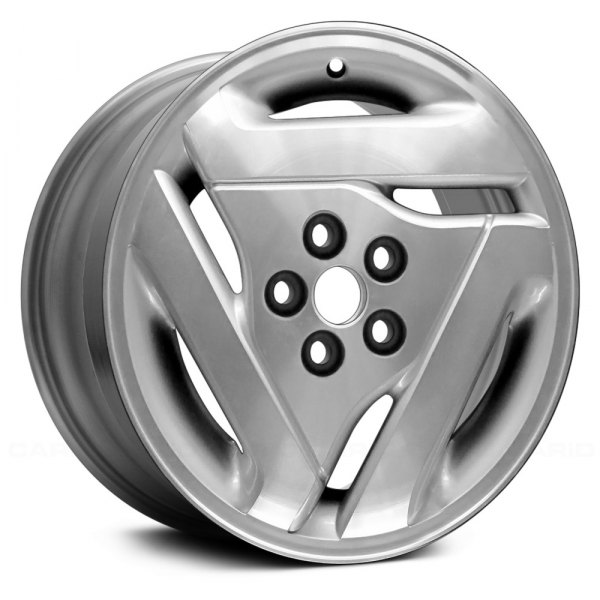 Replace® - 16 x 6 6-Slot Machined with Light Silver Vents Alloy Factory Wheel (Remanufactured)