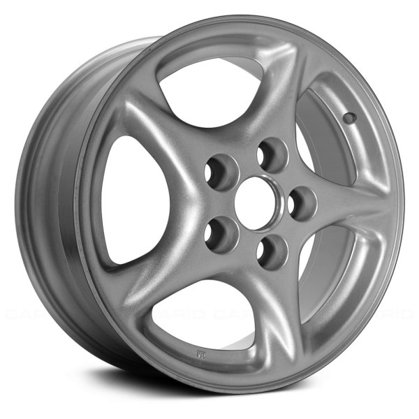 Replace® - 16 x 8 5 Spiral-Spoke Silver Alloy Factory Wheel (Remanufactured)