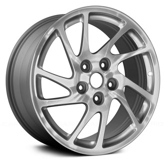 Replace® - 10 Spiral-Spoke Medium Gray 17x6.5 Alloy Factory Wheel - Remanufactured