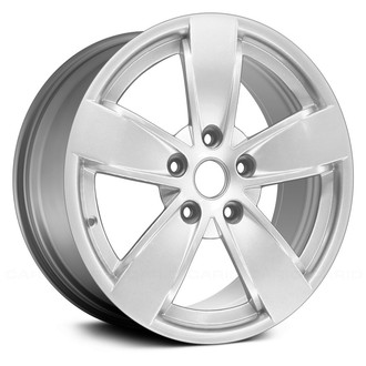 Replace® - 5-Spoke Argent 17x8 Alloy Factory Wheel - Remanufactured