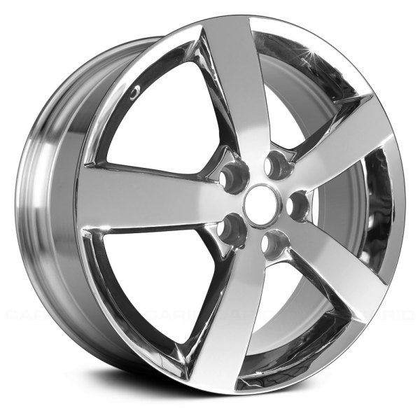Replace® - 18 x 7 5-Spoke Bright Polished Alloy Factory Wheel (Remanufactured)