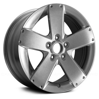 Replace® - 5-Spoke Silver 17x7 Alloy Factory Wheel - Remanufactured
