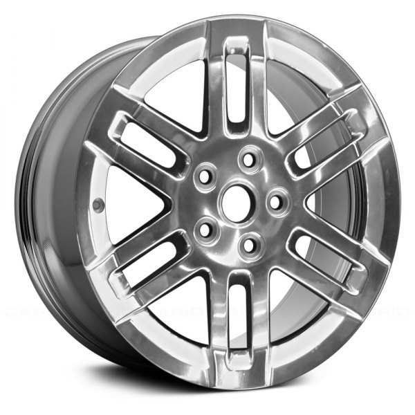 Replace® - 17 x 6.5 6 V-Spoke OE Chrome Alloy Factory Wheel (Remanufactured)