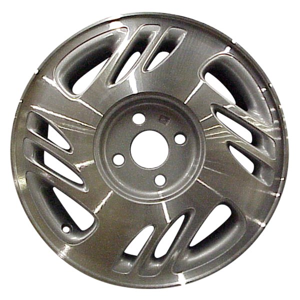 Replace® - 15 x 6 12-Slot Machined and Silver Alloy Factory Wheel (Factory Take Off)