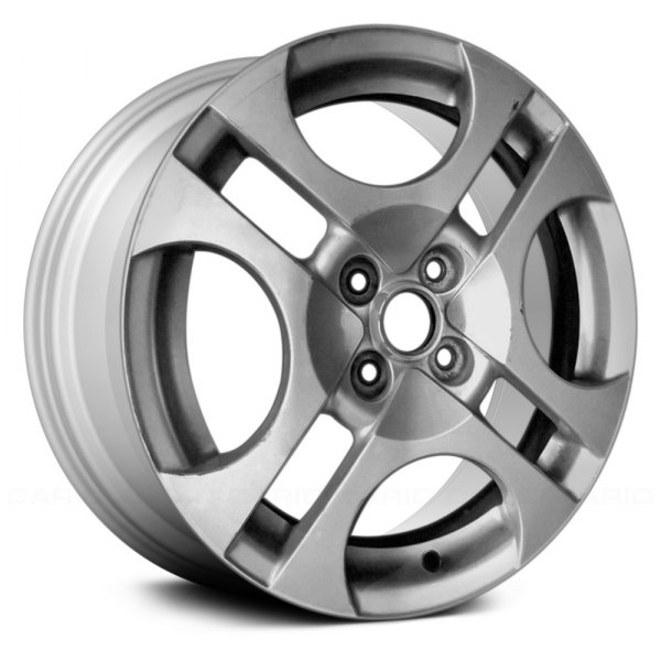 Replace® - 16 x 6 4 V-Spoke Silver Alloy Factory Wheel (Remanufactured)