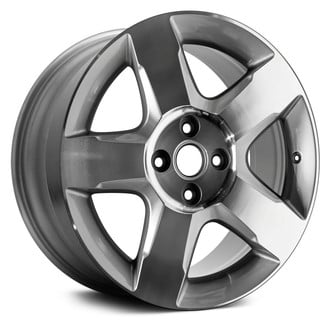 Replace® - 5-Spoke Machined and Silver 16x6 Alloy Factory Wheel - Remanufactured