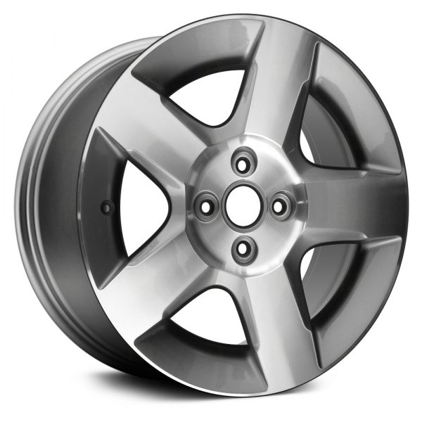 Replace® - 16 x 6 5-Spoke Dark Silver Alloy Factory Wheel (Remanufactured)