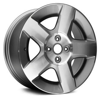 Replace® - 5-Spoke Dark Silver 16x6 Alloy Factory Wheel - Remanufactured