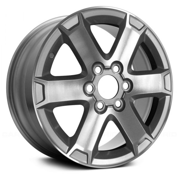 Replace® - 18 x 7.5 6 I-Spoke Machined and Silver Alloy Factory Wheel (Remanufactured)