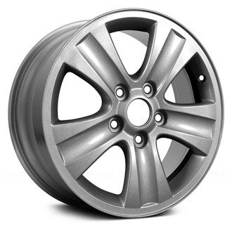 Replace® - 5-Spoke Machined and Silver 16x6.5 Alloy Factory Wheel - Remanufactured