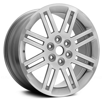 Replace® - 8 Double-Spoke Machined and Silver 20x7.5 Alloy Factory Wheel - Remanufactured