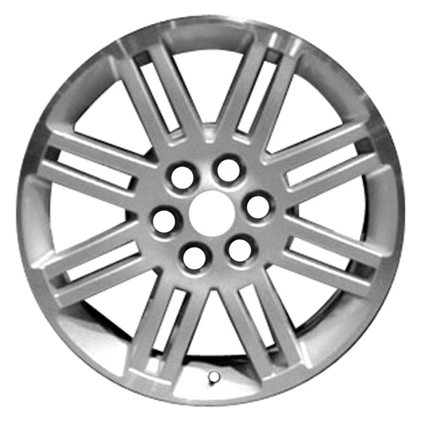 Replace® - 20 x 7.5 8 Double-Spoke Machined and Silver Alloy Factory Wheel (Factory Take Off)