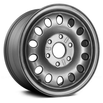 Replace® - 14-Slot Medium Sparkle Charcoal Full Face 16x6.5 Alloy Factory Wheel - Remanufactured