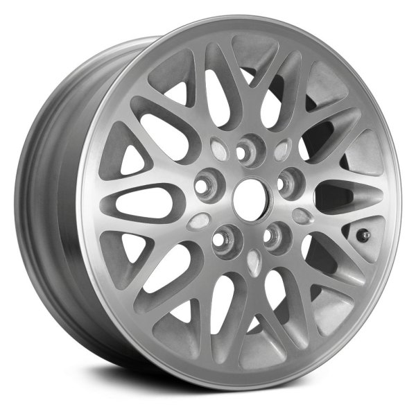 Replace® - 15 x 7 10 Y-Spoke Machined with Medium Gray Vent Alloy Factory Wheel (Factory Take Off)